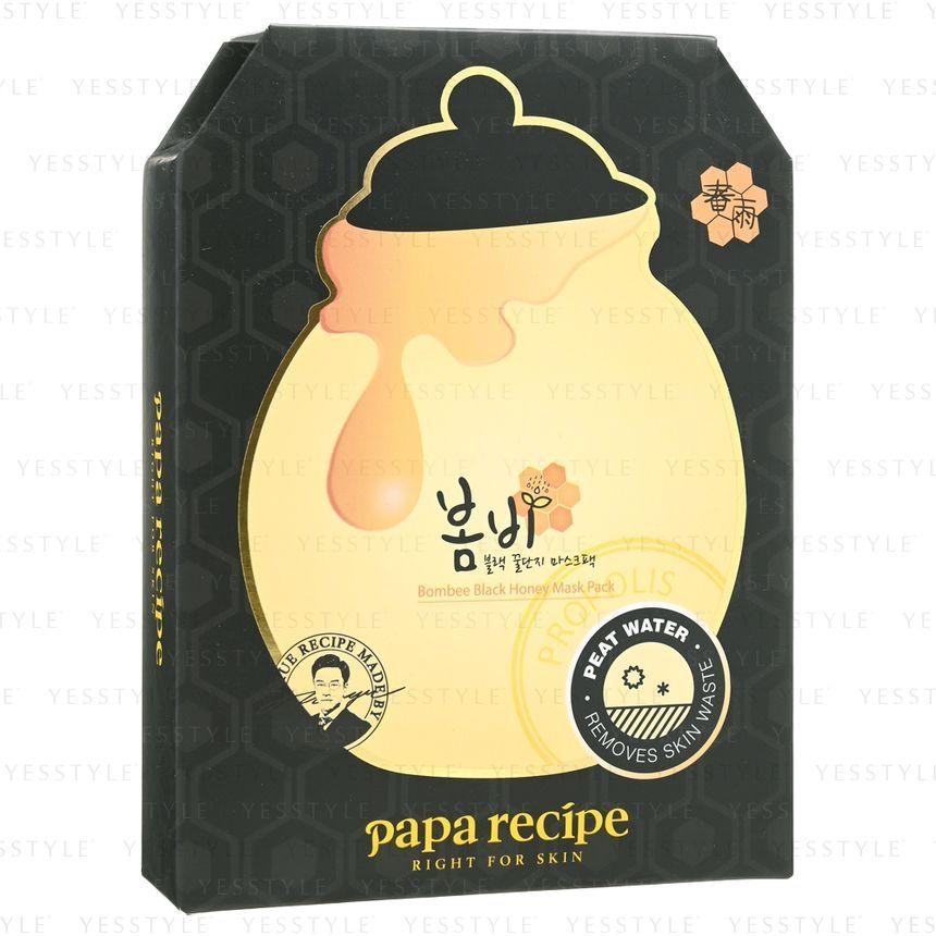[PapaRecipe] Bombee Black Honey Mask 10ea image 2