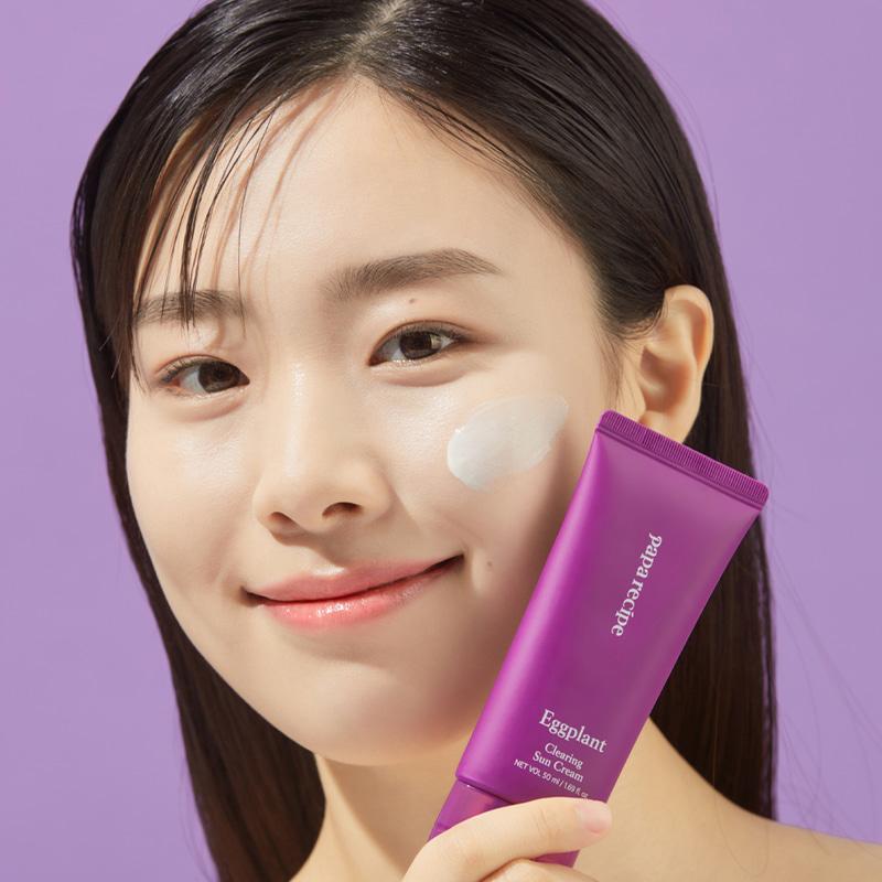 [PapaRecipe] Eggplant Clearing Sun Cream 50ml image 2