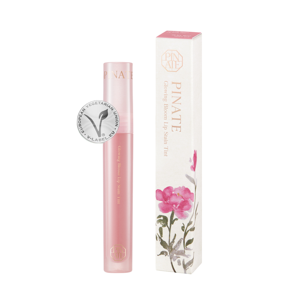 [Pinate] Glowing Bloom Lip Stain - 01 Icy Rose image 6