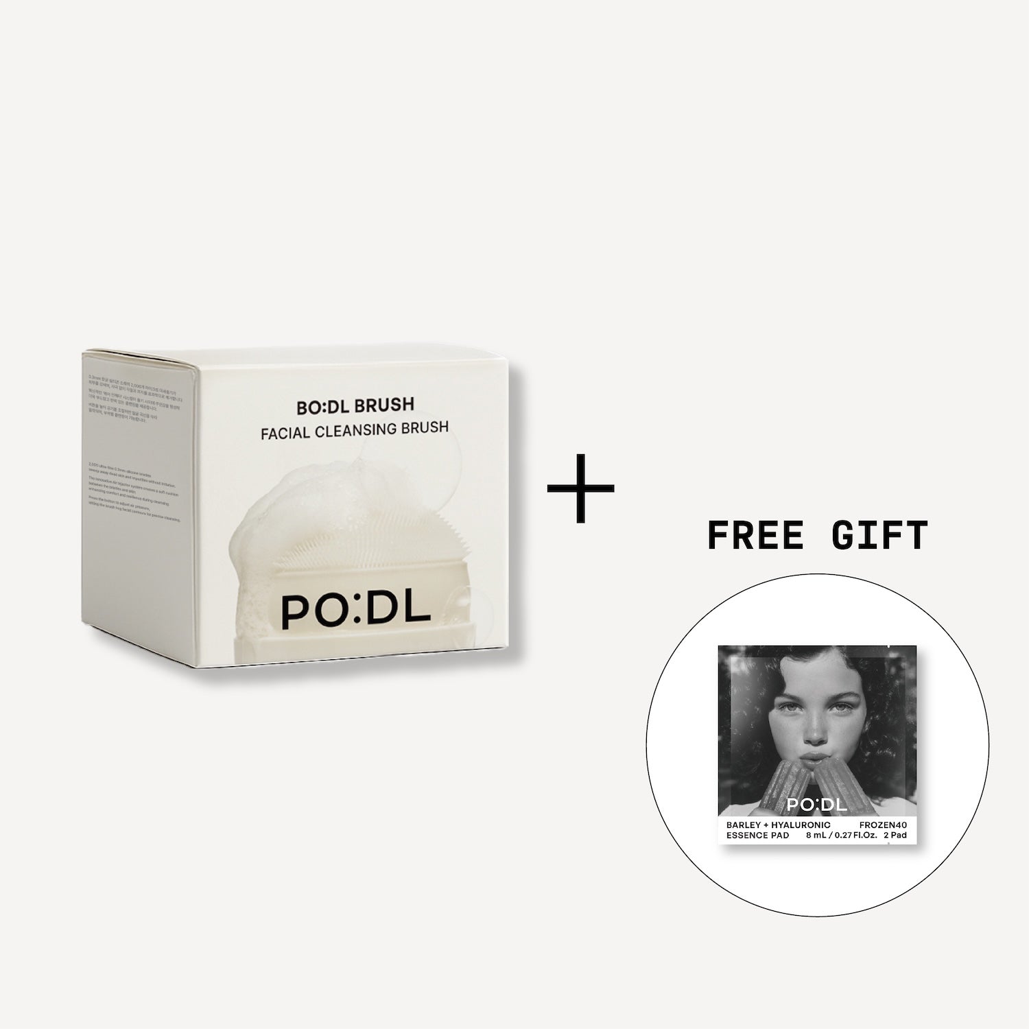 [PO:DL] BO:DL Brush Facial Cleansing Brush (+Special Gift) image 2