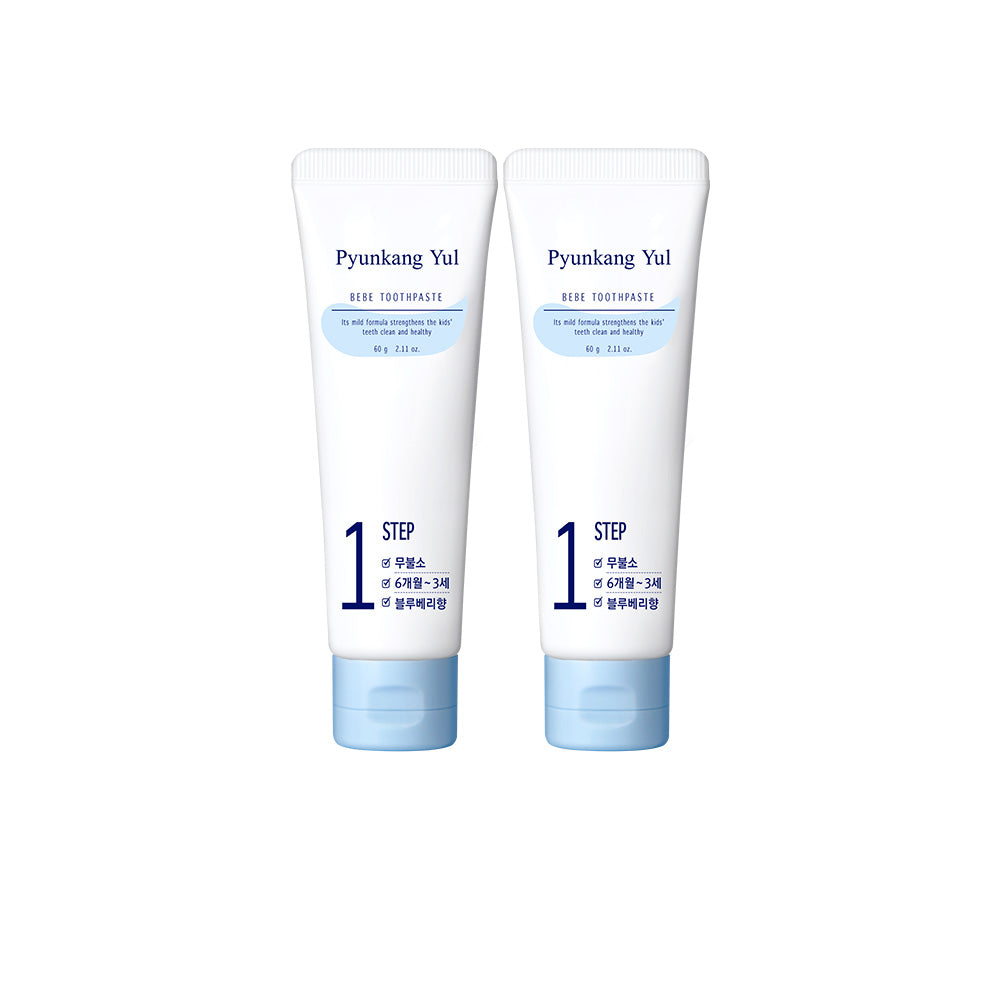 [PyunkangYul] Bebe Toothpaste (Blueberry) 60g*2 image 2