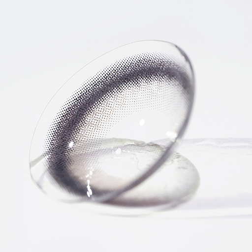 [Qrsessed] 1 Day Colored Contact Lens - Runway Gray 0.00 (10 pcs) image 5