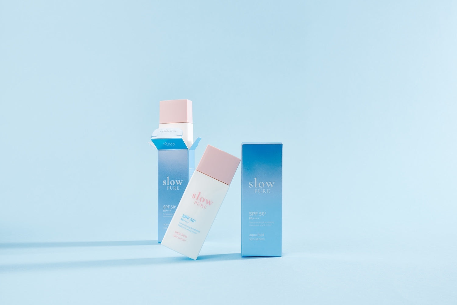 [slowpure] aqua fluid sun serum SPF50+ PA++++ 50ml image 2