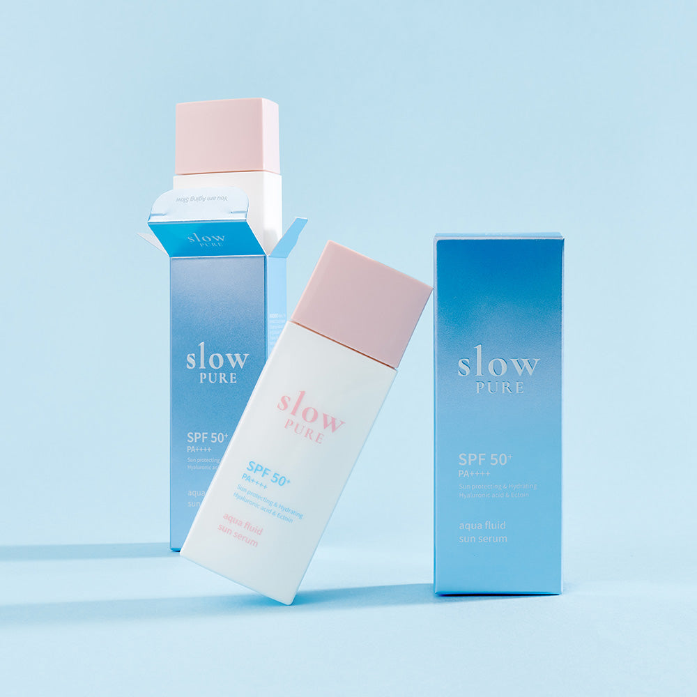 [slowpure] aqua fluid sun serum SPF50+ PA++++ 50ml image 6
