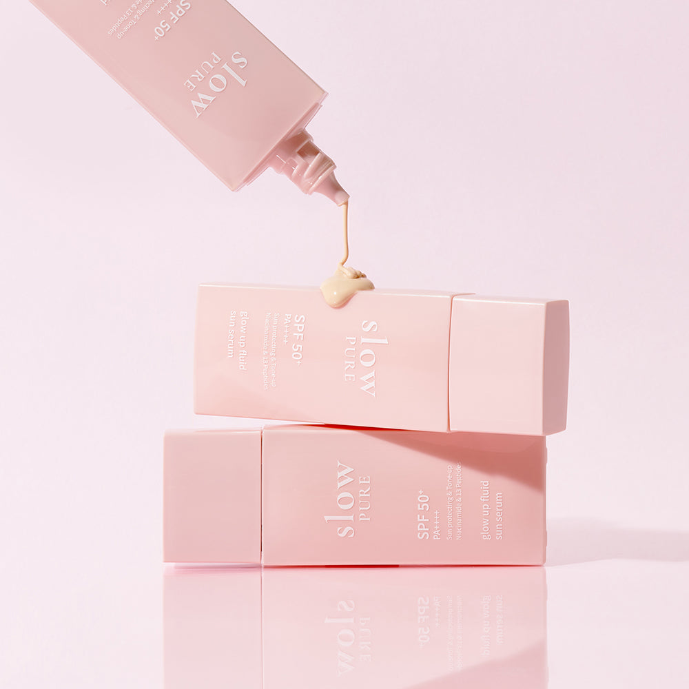 [slowpure] glow up fluid sun serum SPF50+ PA++++ 50ml image 3