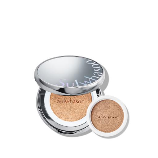 [Sulwhasoo] The New Perfecting Cushion SPF 50+/PA+++ 15g*2 - 25N1 Amber image 4