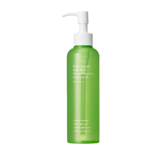 [SUNGBOON EDITOR] Green Tomato Deep Pore Double Cleansing Ampoule Oil 200g image 1