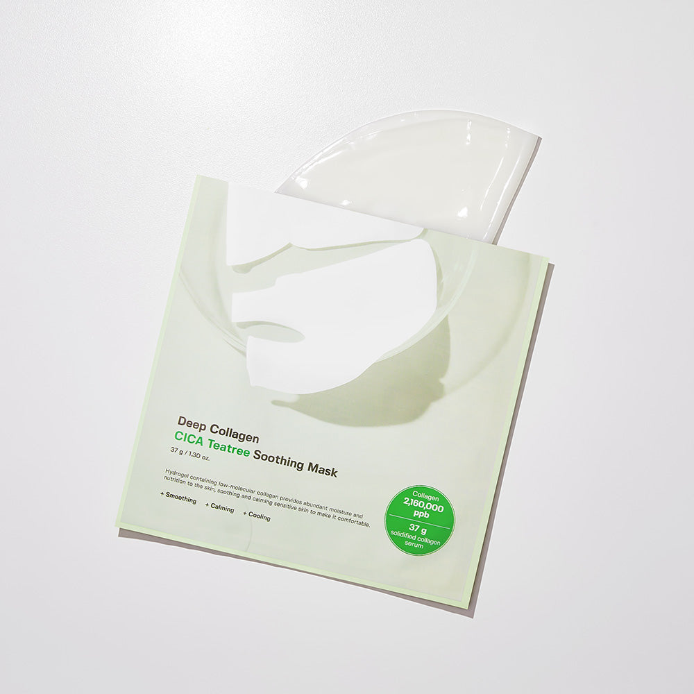 [Sungboon Editor]  Deep Collagen Cica Teatree Soothing Mask 37g*4ea image 2