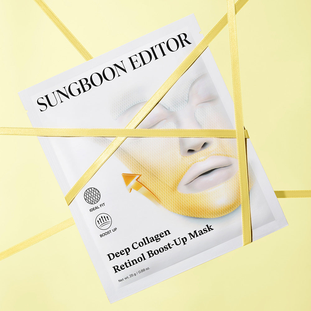 [Sungboon Editor]  Deep Collagen Retinol Tension Boost Up Mask Set 4pcs image 4