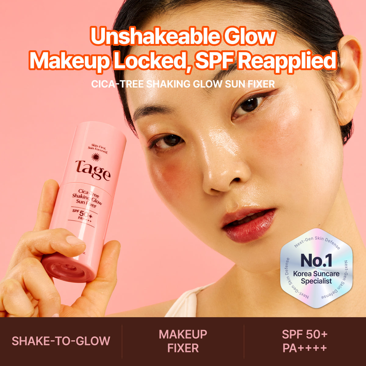 [Tage] Cica-Tree Shaking Glow Sun Fixer 50ml image 5