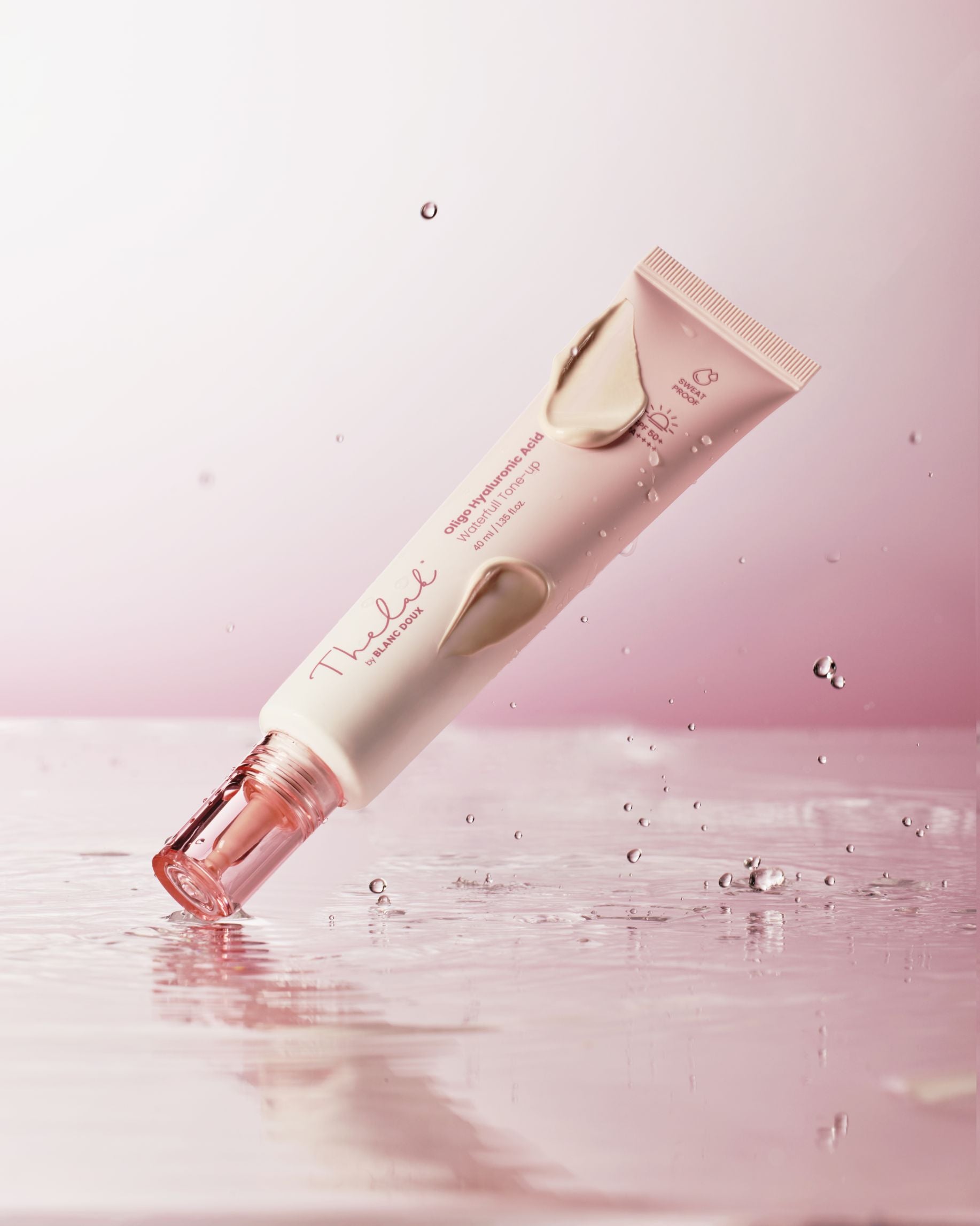 [THE LAB by BLANC DOUX] Oligo Hyaluronic Acid Waterfull Tone-up 40ml image 5