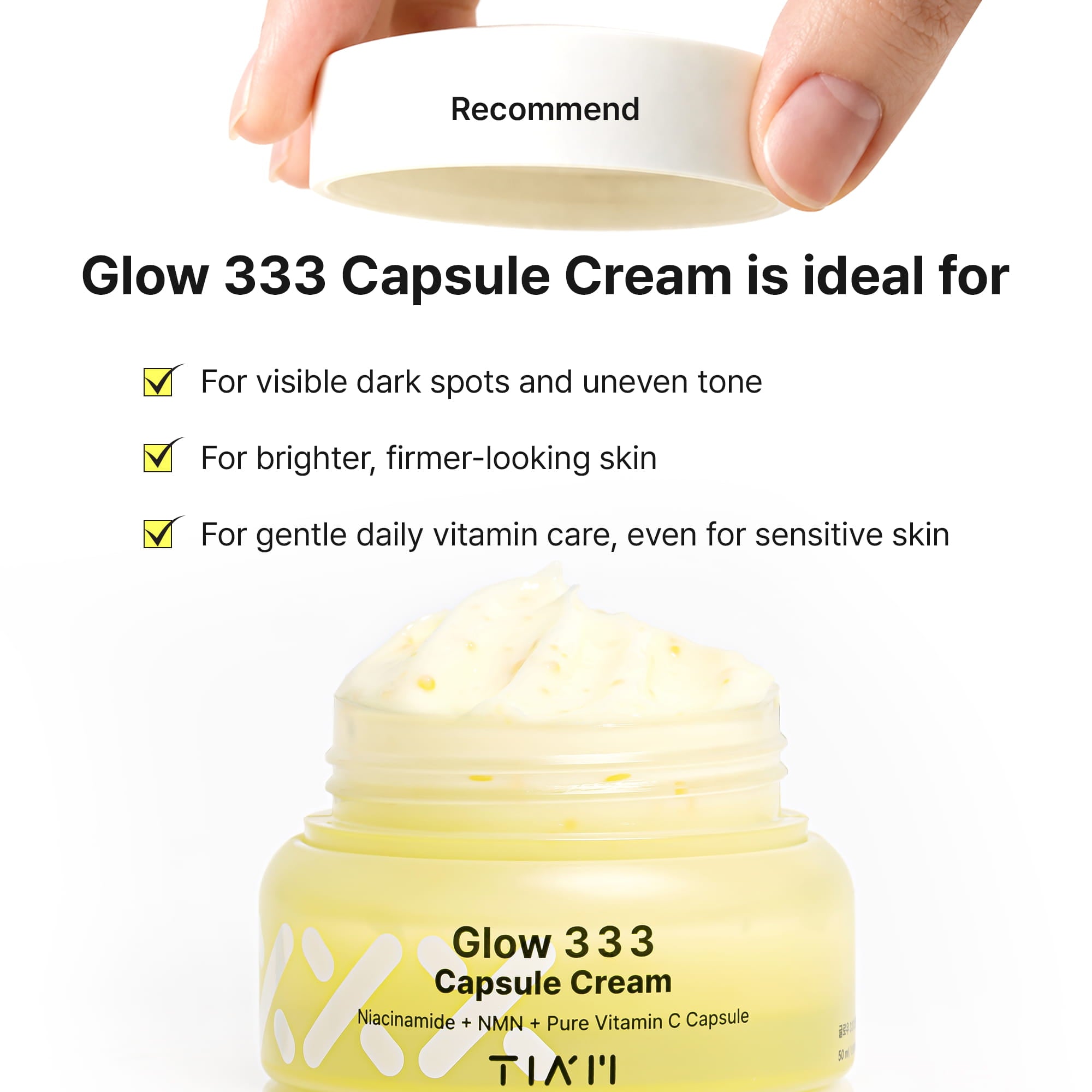 [TIAM] Glow 333 Capsule Cream 50ml image 10