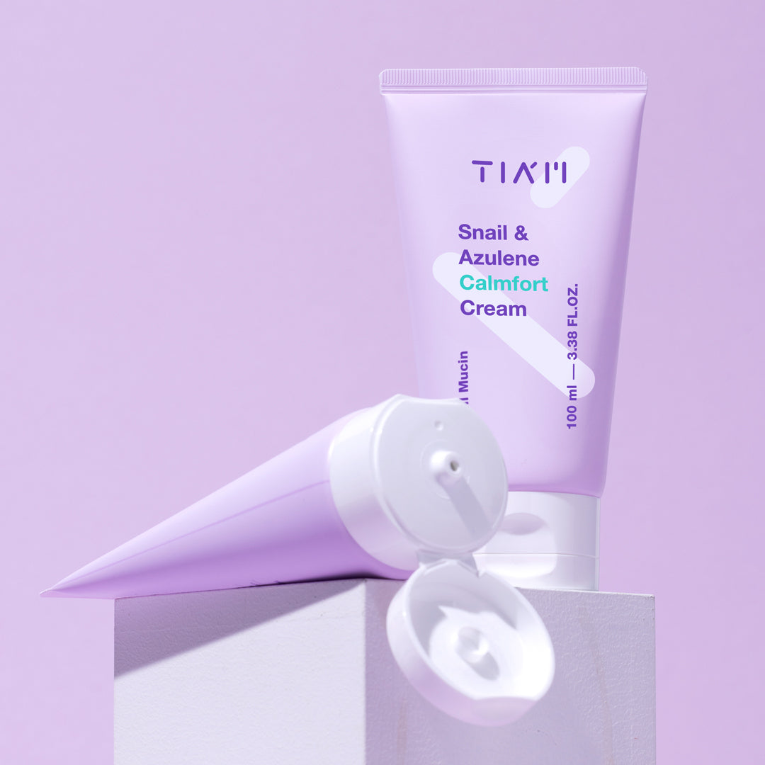 [TIAM] Snail & Azulene Calmfort Cream 100ml image 4