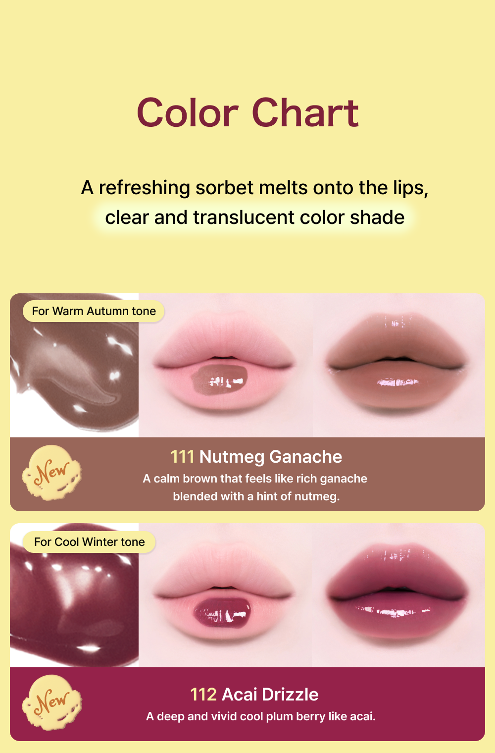 [Tiptoe] Glowit Sorbet Tint 4.5ml - 12 Colors image 6