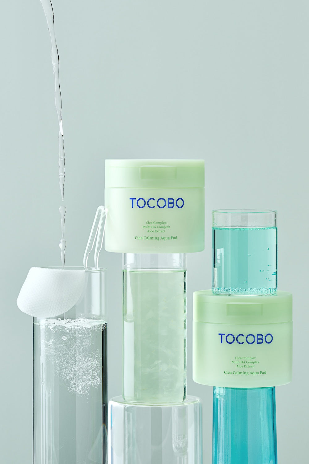 [Tocobo] Cica Calming Aqua Pad 60pads image 4