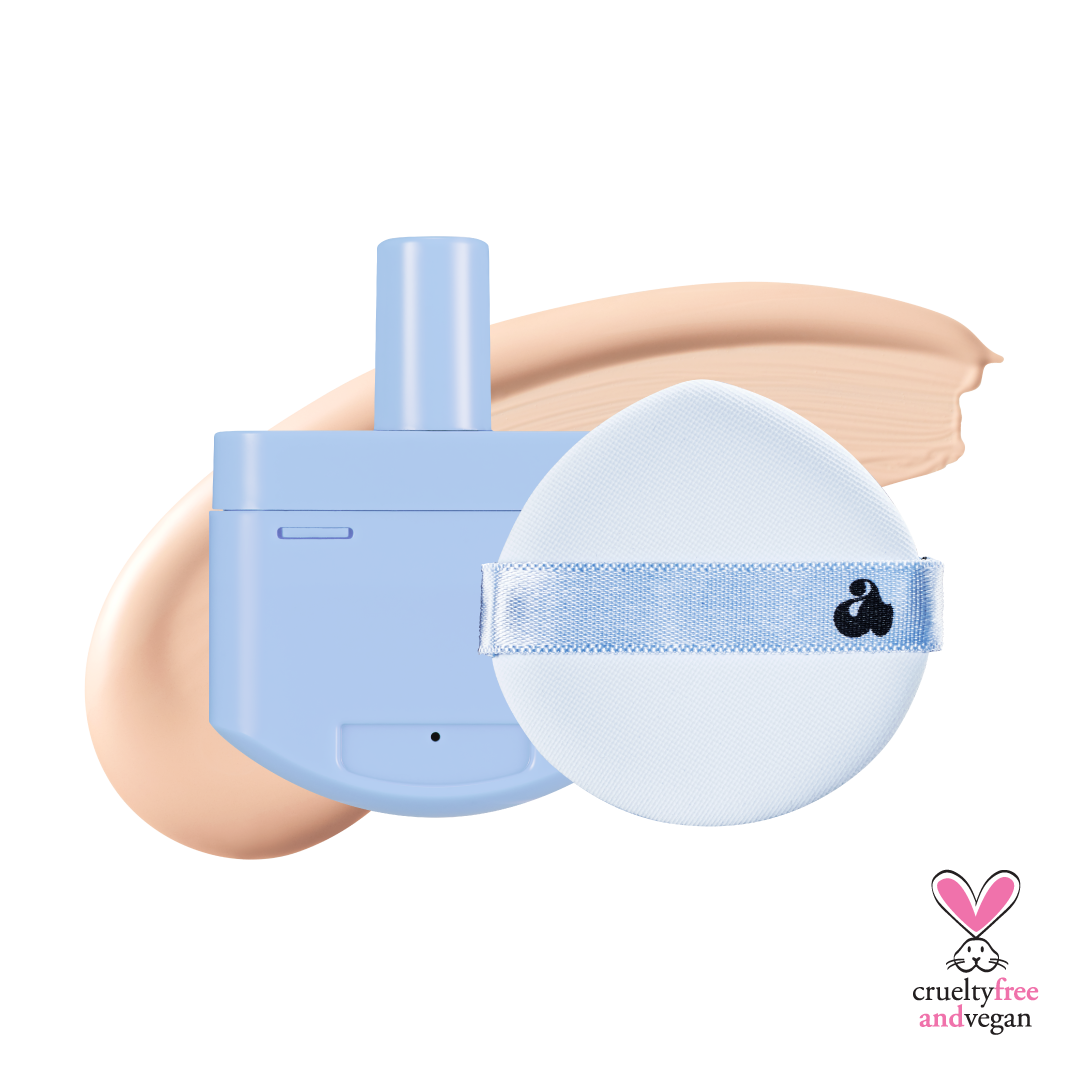 [Unleashia] Babe Skin Baby Blue Cushion Re-Feel 21N Fluffy 15g image 9