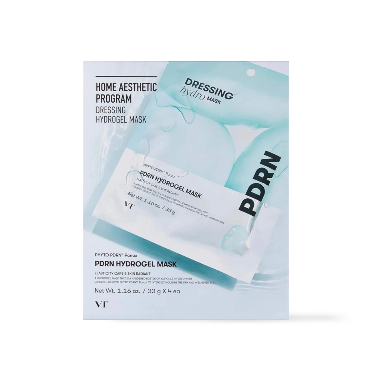 [VT Cosmetics] PDRN Hydrogel Mask 4EA image 1