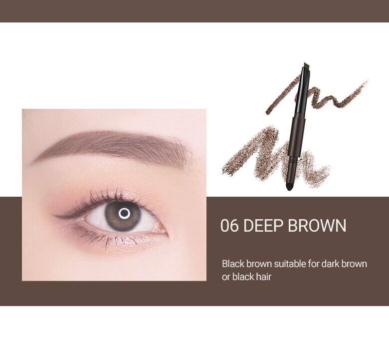 [WAKEMAKE] Powder Jet Dual Brow 0.75g - #08 Ash Brown image 8