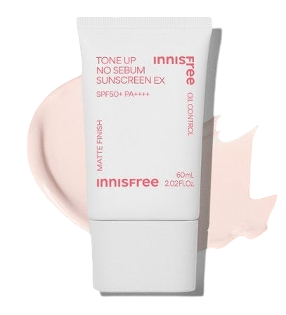 [Innisfree] Tone Up No Sebum Sunscreen EX SPF50+ PA++++ 50ml